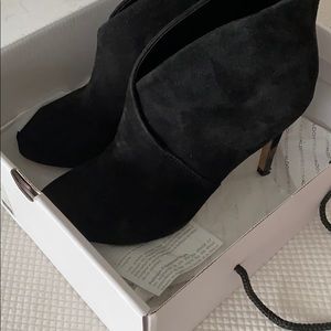Also suede booties